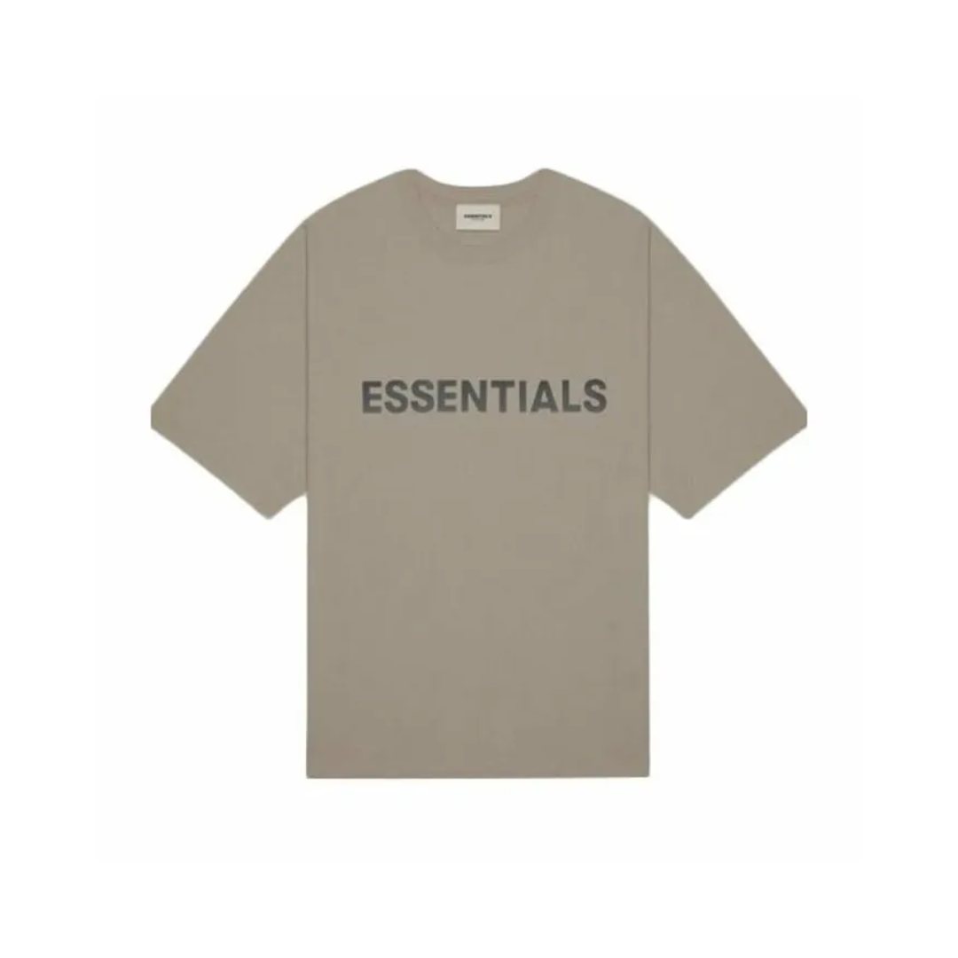 Essentials SS20 Taupe Short Sleeve T-shirt