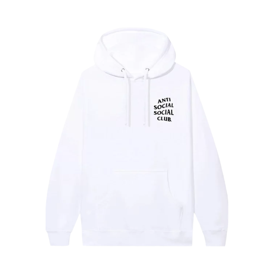 ANTI SOCIAL SOCIAL CLUB HOODIE "KKOCH " WHITE