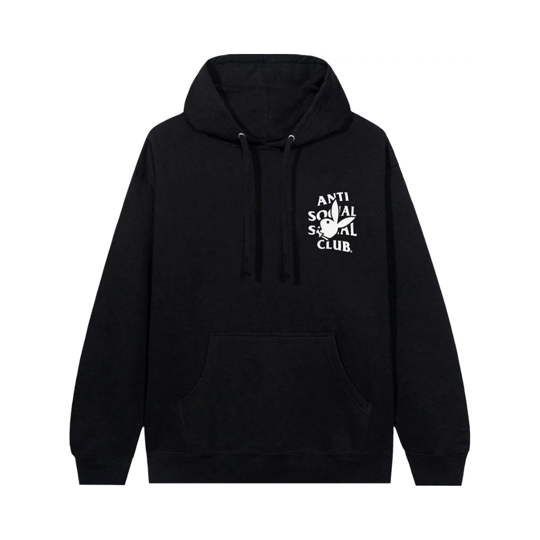 ANTI SOCIAL SOCIAL CLUB X PLAYBOY BIGHEAD HOODIE ""BLACK""