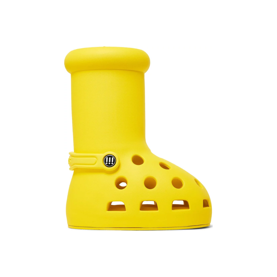 MSCHF Big Red Boot 'Yellow' x Crocs
