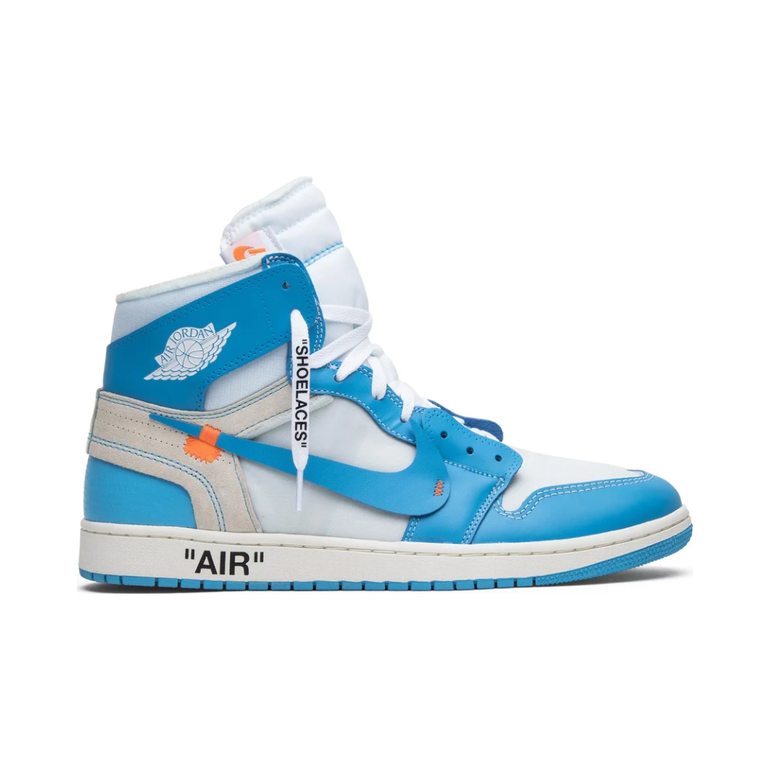 Off-White x Air Jordan 1 Retro High OG 'UNC / University Blue'