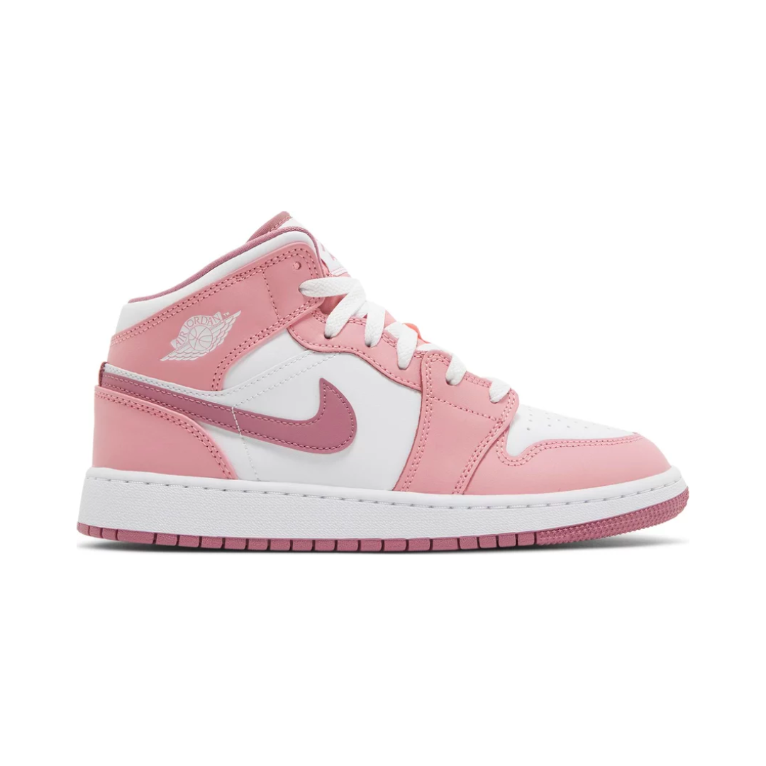 Air Jordan 1 Mid 'Desert Berry/ Valentine'