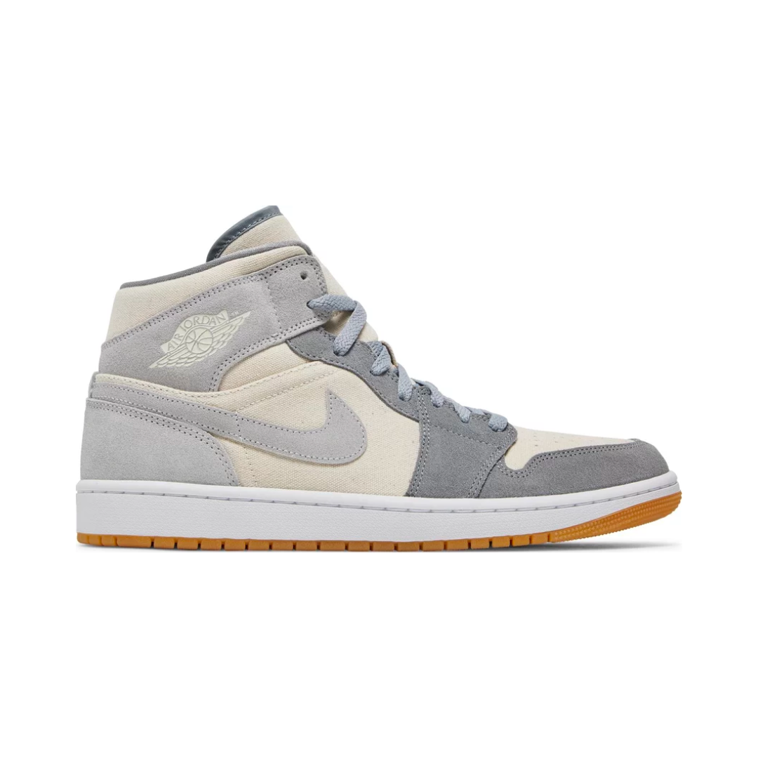 Air Jordan 1 Mid 'Coconut Milk Particle Grey'