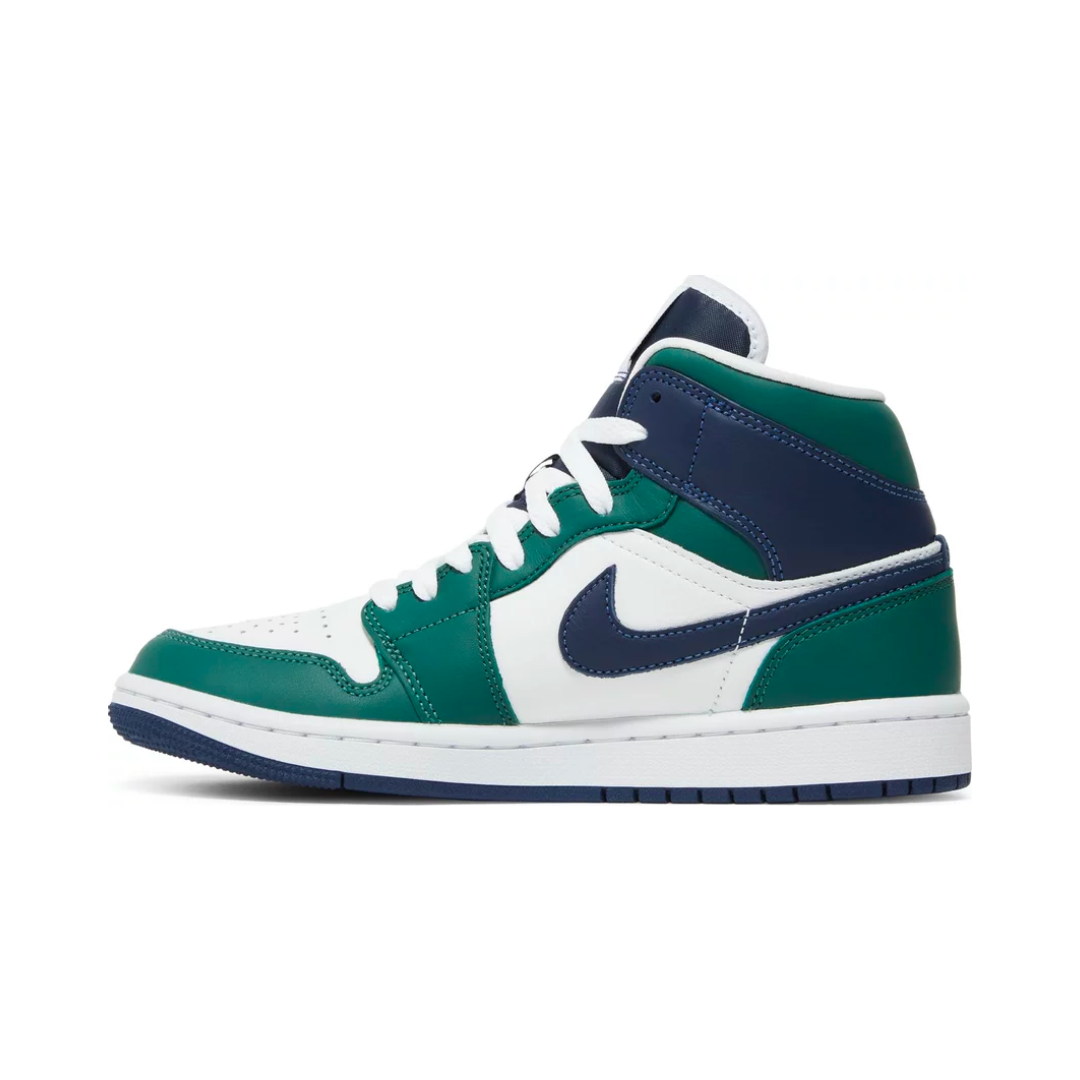 Air Jordan 1 Mid 'Noble Green/White'