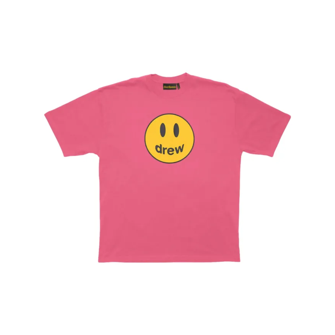 Drew Mascot Short Sleeve Tee Hot Pink