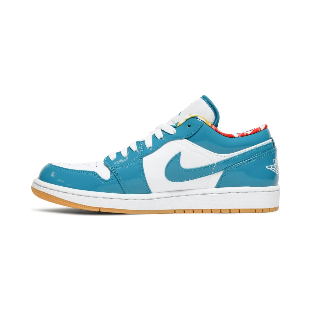 Air Jordan 1 Low "Cyber Teal / Barcelona "