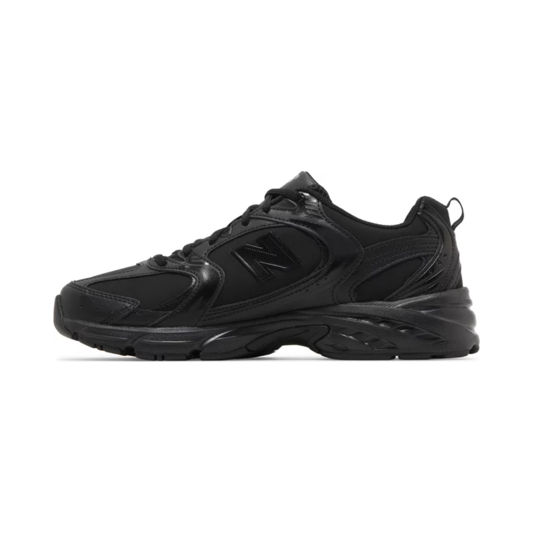 New Balance 530 Triple Black Leather