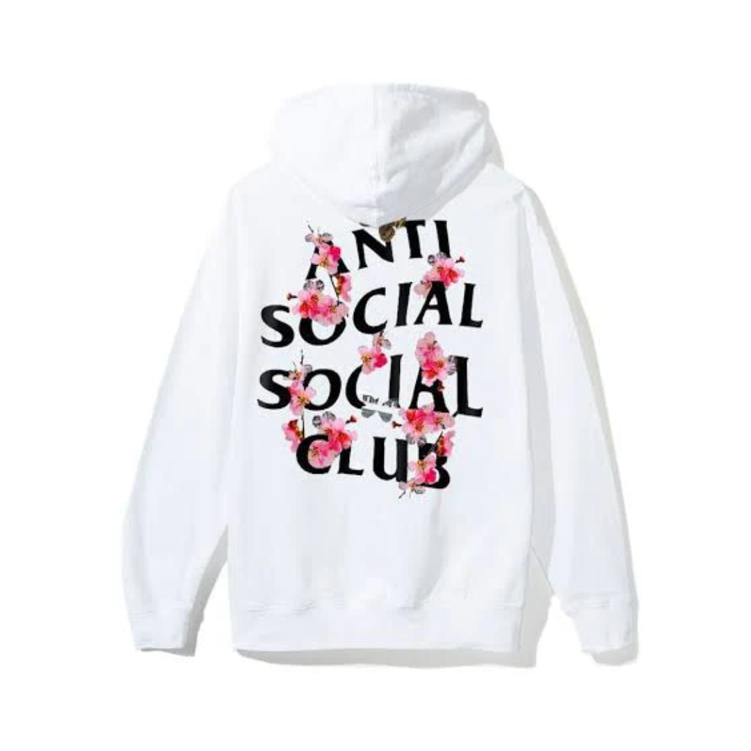 ANTI SOCIAL SOCIAL CLUB HOODIE "KKOCH " WHITE