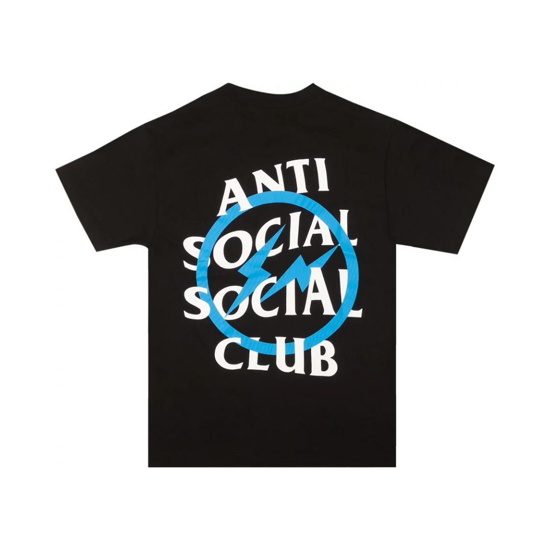 Anti Social Social Club x Fragment Blue Bolt Tee (FW19)