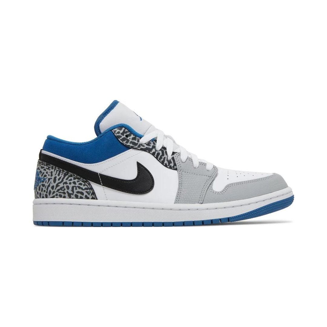 Air Jordan 1 Low 'True Blue / Smoke Grey Marina Blue'