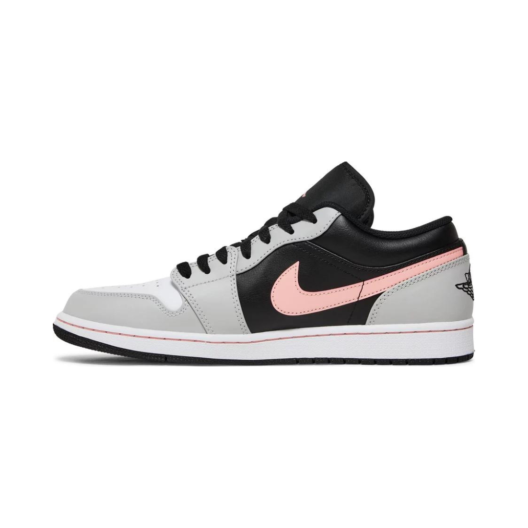 Air Jordan 1 Low 'Grey Fog Bleached Coral'