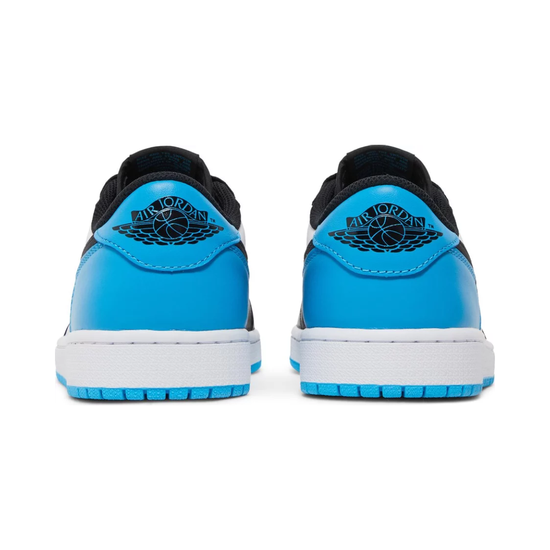 Air Jordan Low Black and Dark Powder Blue