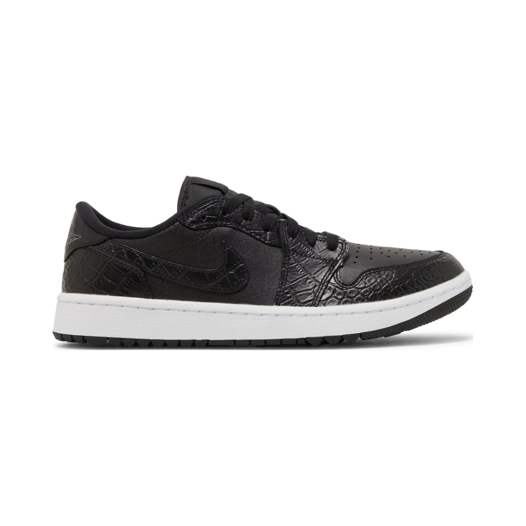 Air Jordan 1 Low Golf 'Black Crocodile/ Iron Grey'