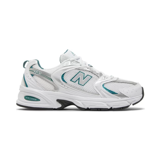 New Balance 530 White Silver Green