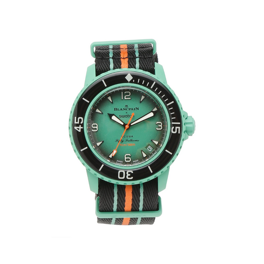 Swatch x Blancpain Bioceramic Scuba Fifty Fathoms Indian Ocean