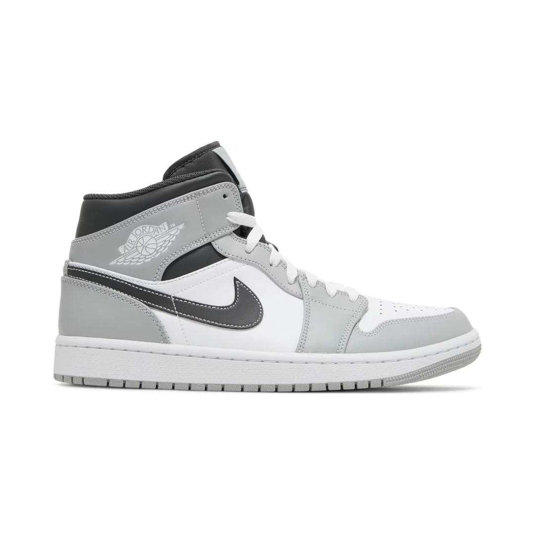 Air Jordan 1 Mid 'Anthracite / Light Smoke Grey'