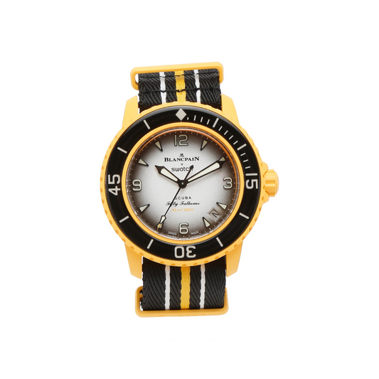 Swatch x Blancpain Bioceramic Scuba Fifty Fathoms Pacific Ocean