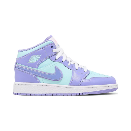 Air Jordan 1 Mid 'Purple Aqua'
