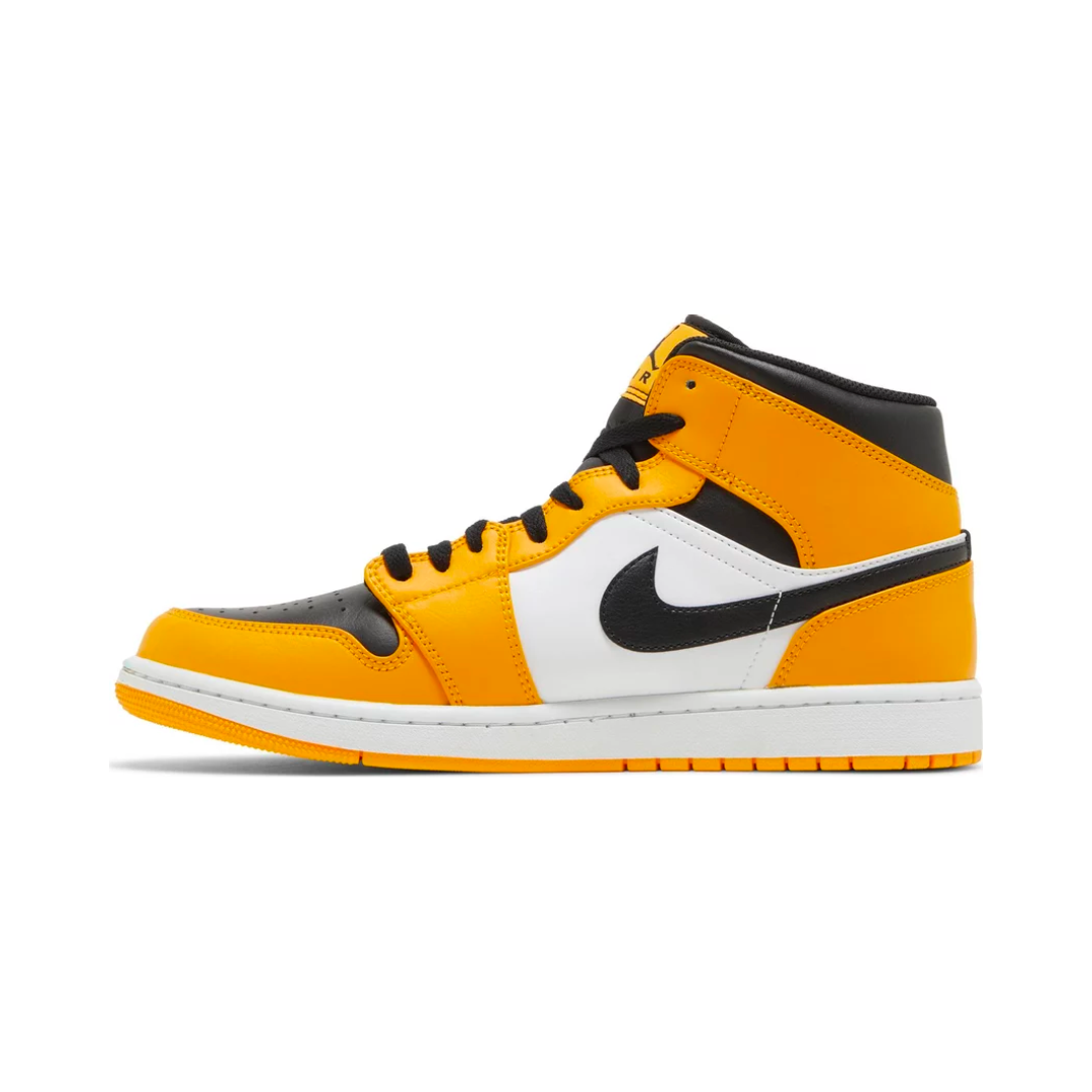 Air Jordan 1 Mid ' Taxi / Reverse Yellow Toe'