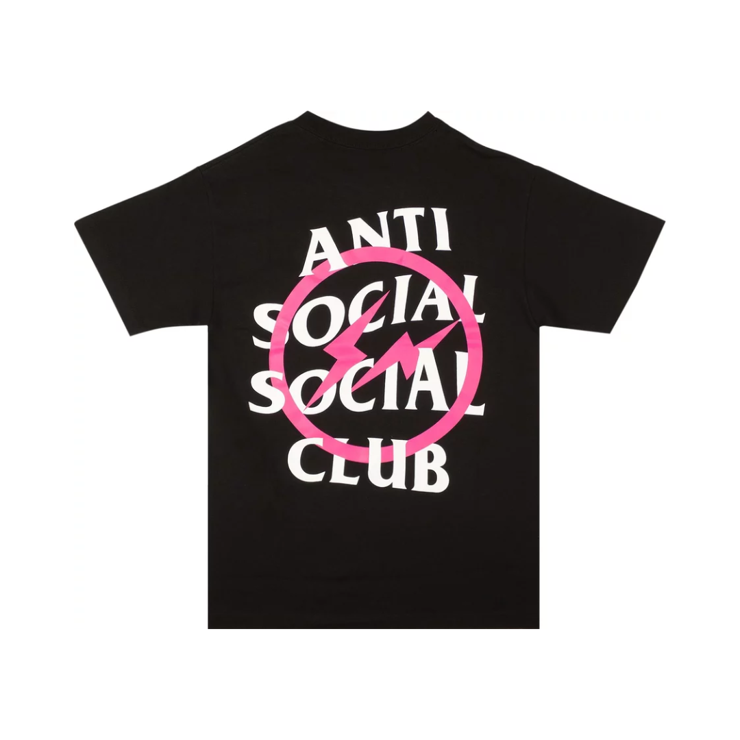 Anti Social Social Club x Fragment Pink Bolt Tee (FW19)