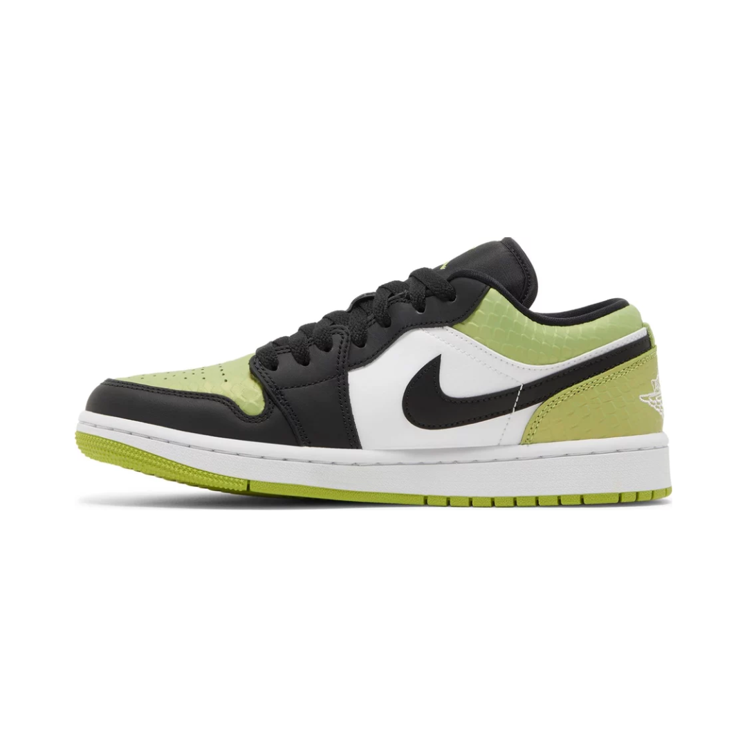 Air Jordan 1 Low SE 'Vivid Green Snakeskin'