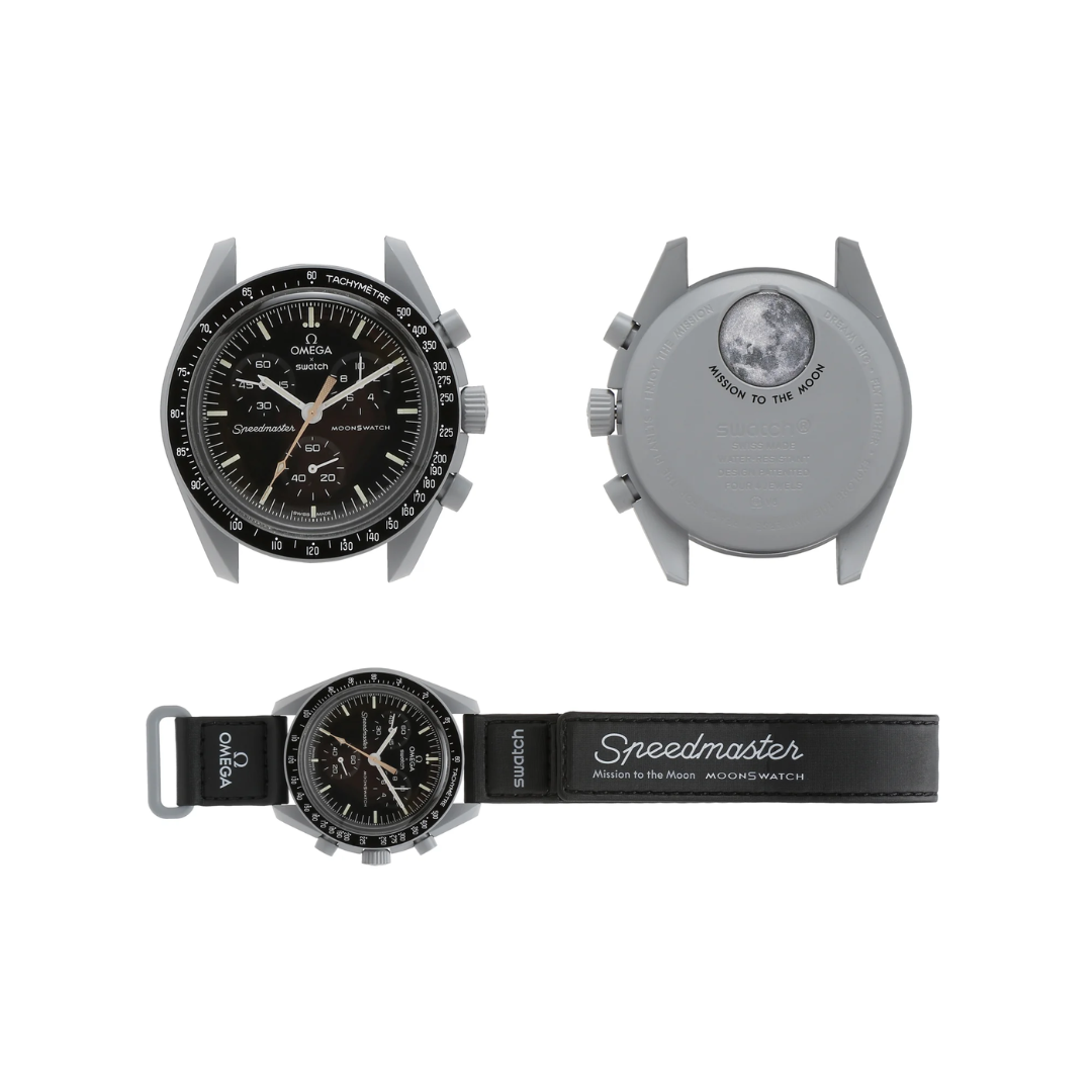 Swatch x Omega Bioceramic MoonSwatch Mission to Moonshine Gold Barley Grain Patt