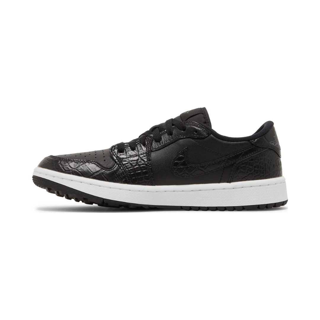 Air Jordan 1 Low Golf 'Black Crocodile/ Iron Grey'