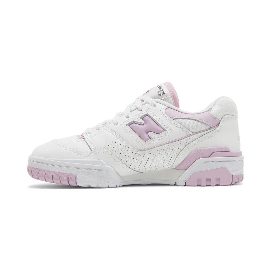 New Balance 550 White Bubblegum Pink