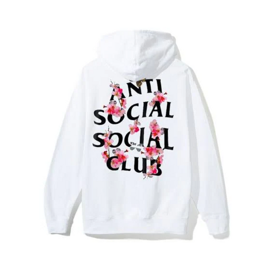 ANTI SOCIAL SOCIAL CLUB HOODIE "KKOCH " WHITE