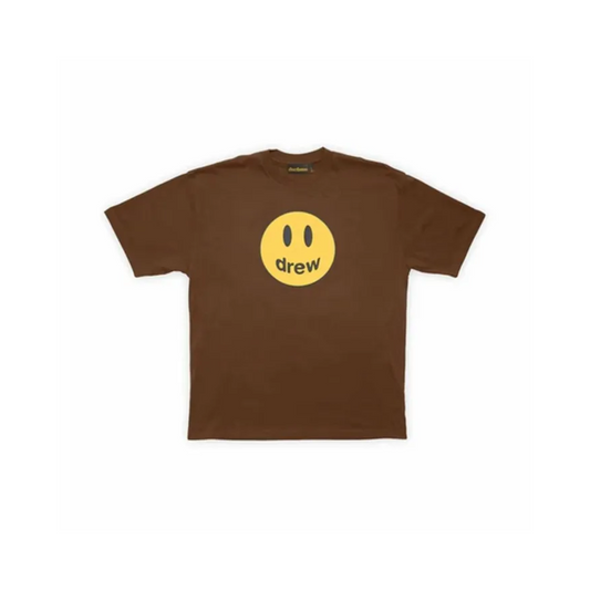 Drew Mascot Short Sleeve Tee "Brown/Burgundy"