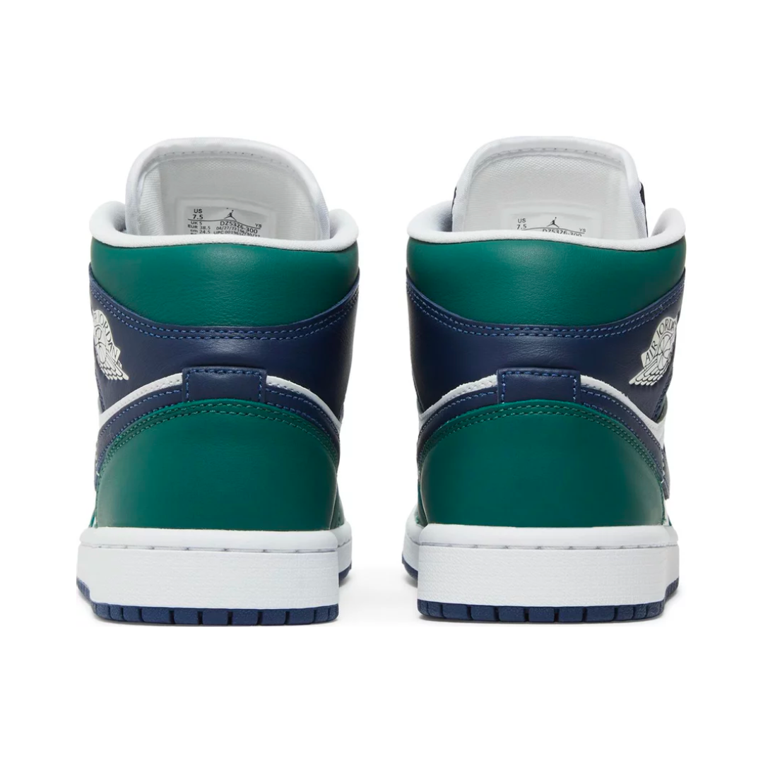 Air Jordan 1 Mid 'Noble Green/White'