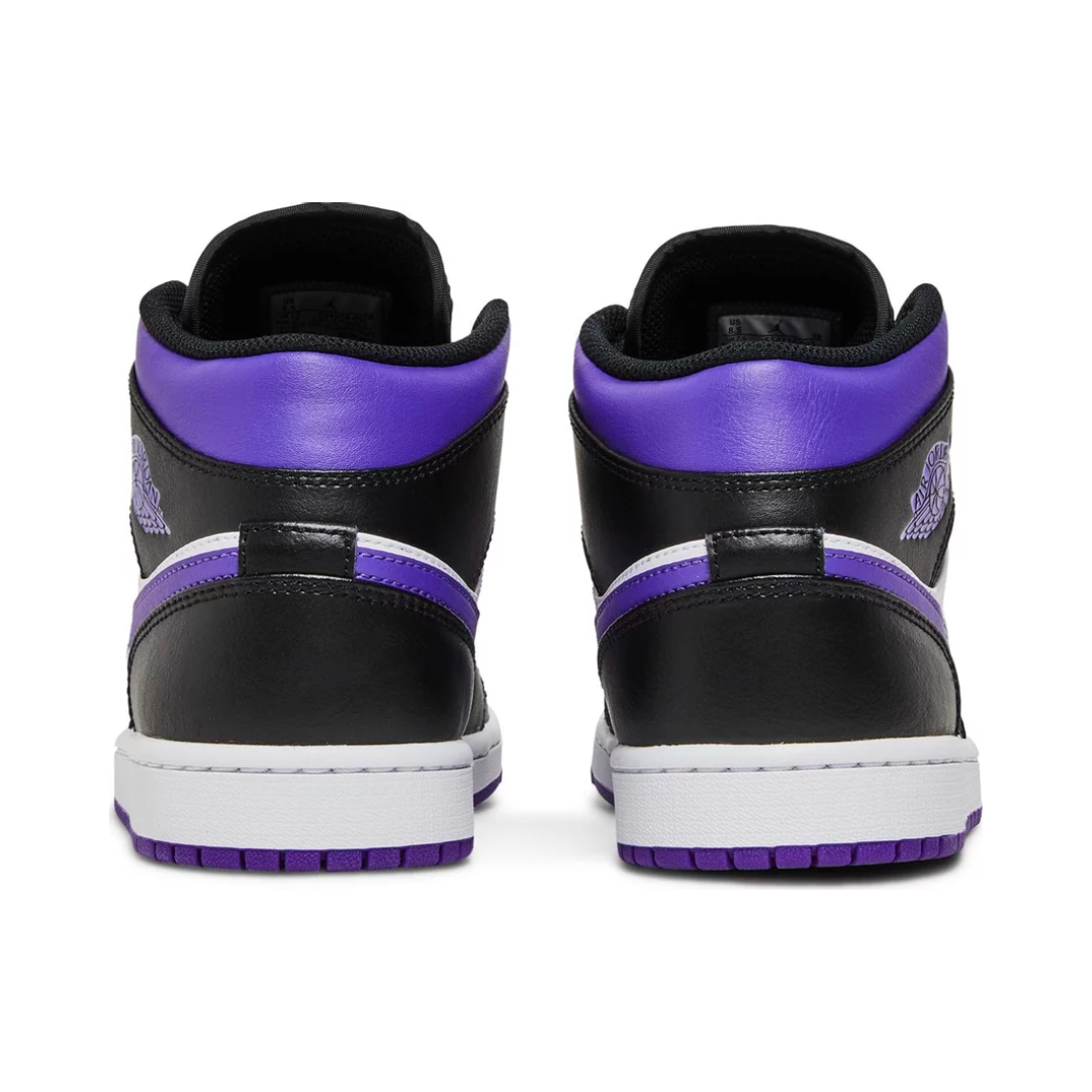 Air Jordan 1 Mid Metallic Court Purple