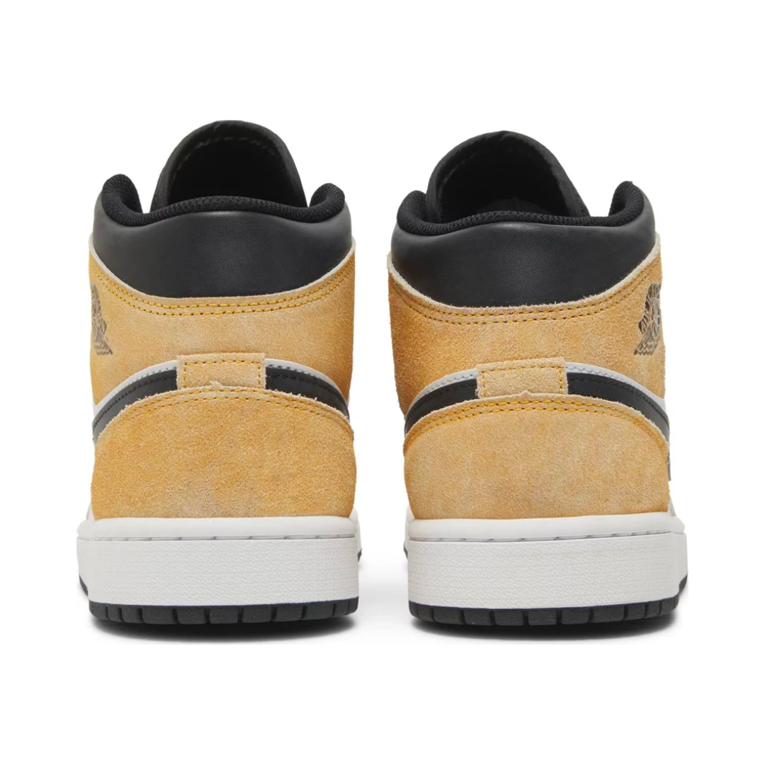 Air Jordan 1 Mid SE Black Ember / Magic Sundial