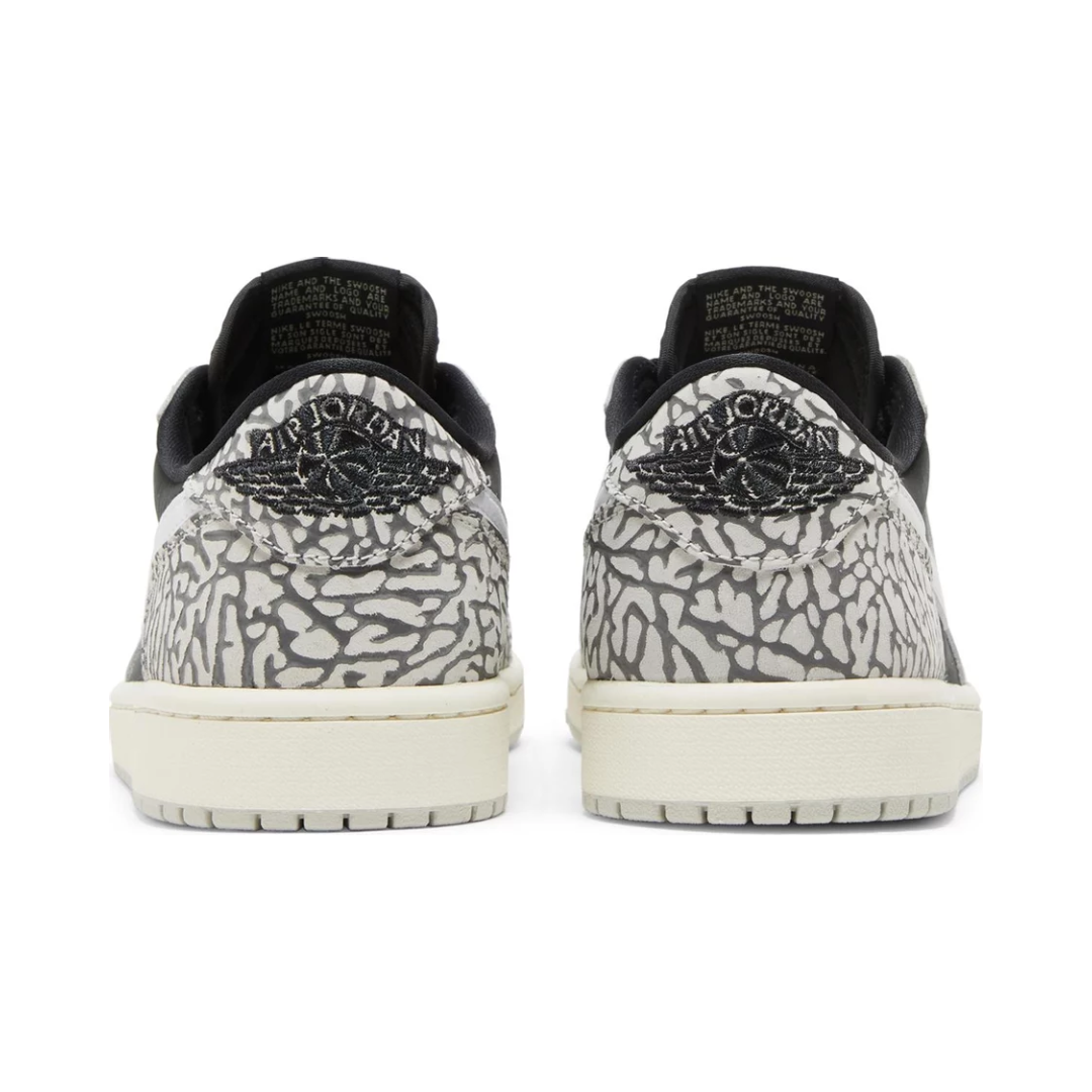Air Jordan 1 Low 'Elephant / Black Cement'