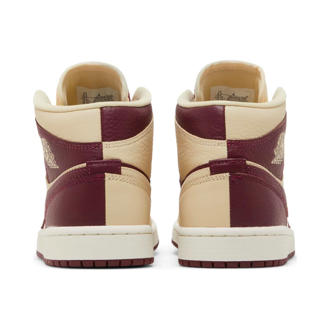 Air Jordan 1 Mid 'Split - Beach Cherrywood'