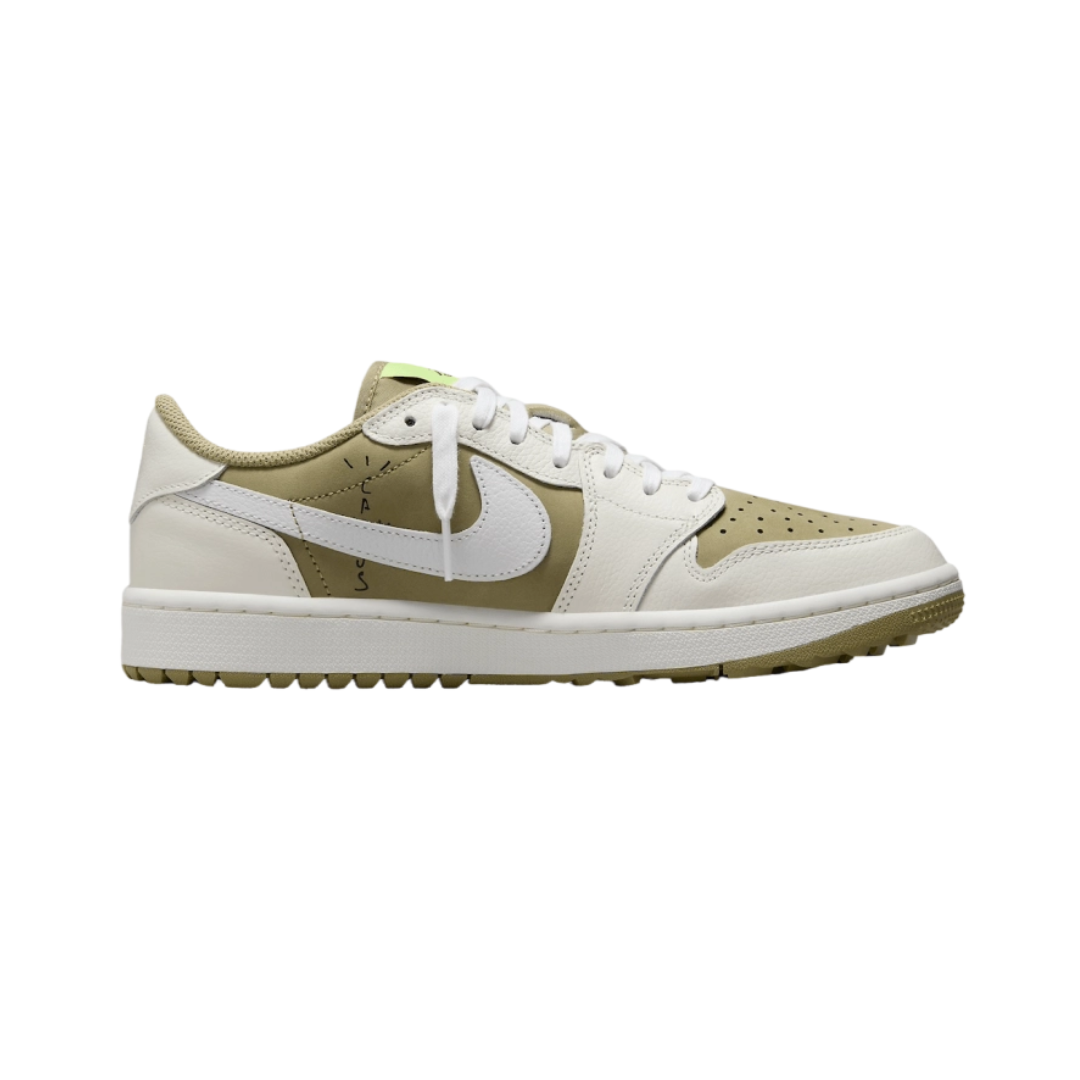 Air Jordan 1 Low Golf 'Neutral Olive' x Travis Scott