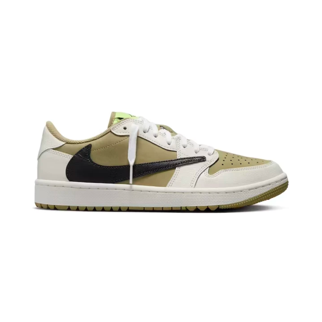 Air Jordan 1 Low Golf 'Neutral Olive' x Travis Scott
