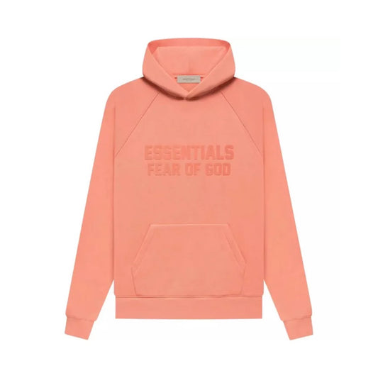 Fear of God Essentials Hoodie 'Coral'