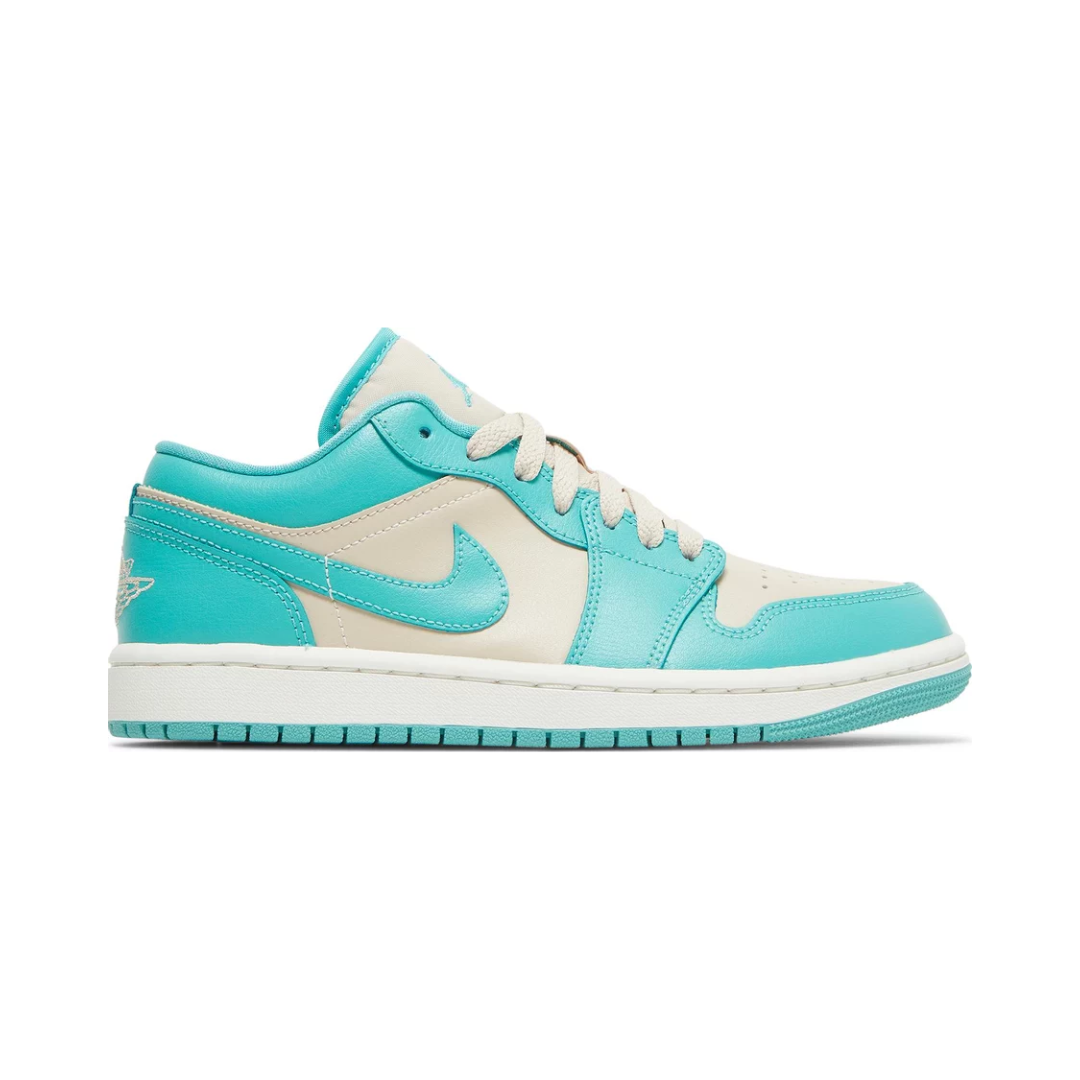 Air Jordan 1 Low 'Tropical Teal Sandy Beige'