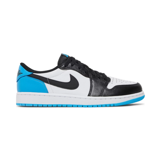 Air Jordan Low Black and Dark Powder Blue